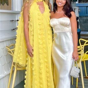 ISO: Yellow Halter Dress
